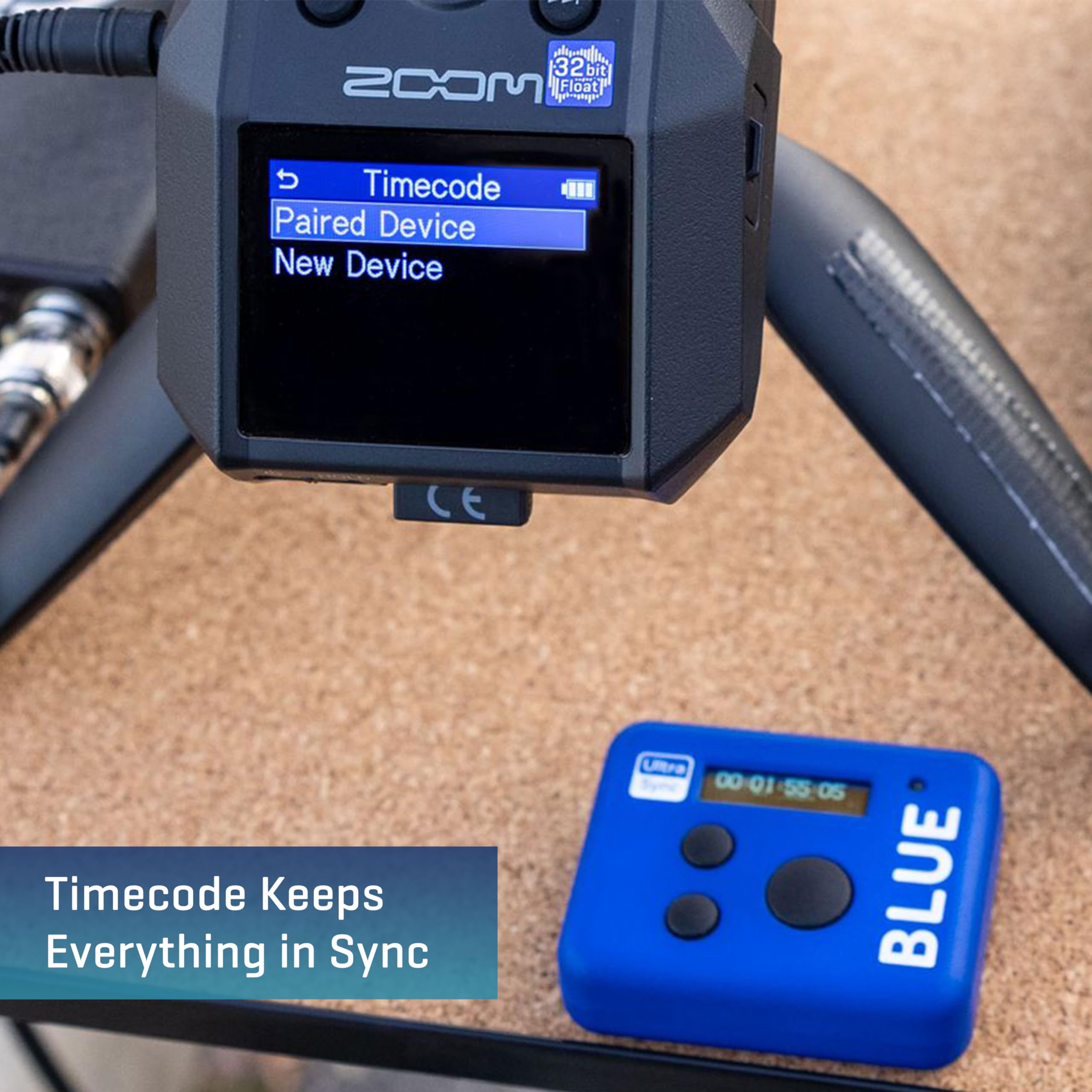 Zoom BTA-1 Bluetooth Adapter, for Wireless Control and Timecode sync for H4e, H6e, H5studio, H6studio Handheld Recorders, LiveTrak L12next, L20, and more - Image 3