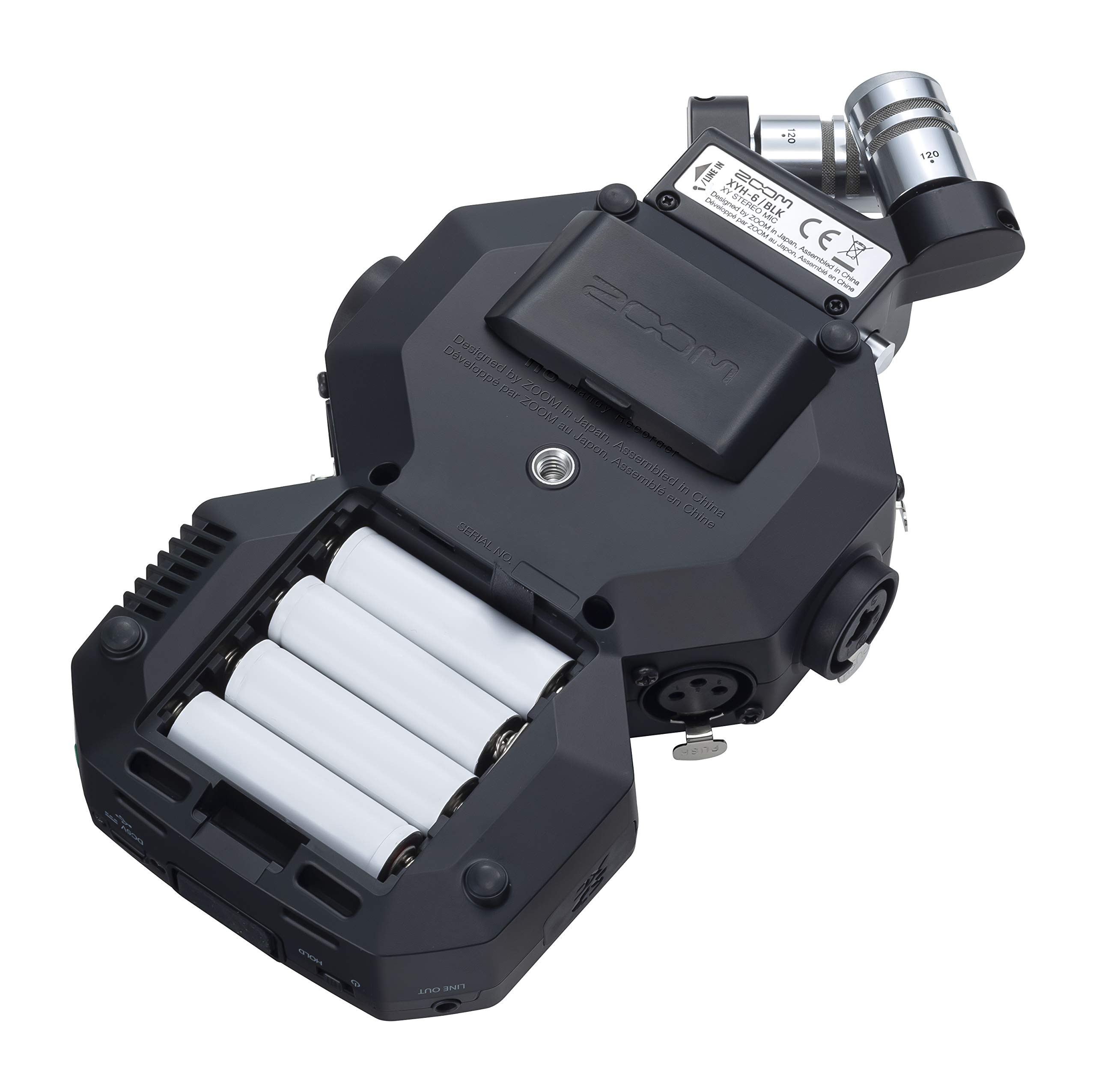 Zoom H8 Handheld Recorder for Musicians, Filmmakers & Podcasters with Stereo Microphones, 6 Inputs, 12 Tracks, Touchscreen, USB Audio Interface, Battery Powered - Image 12