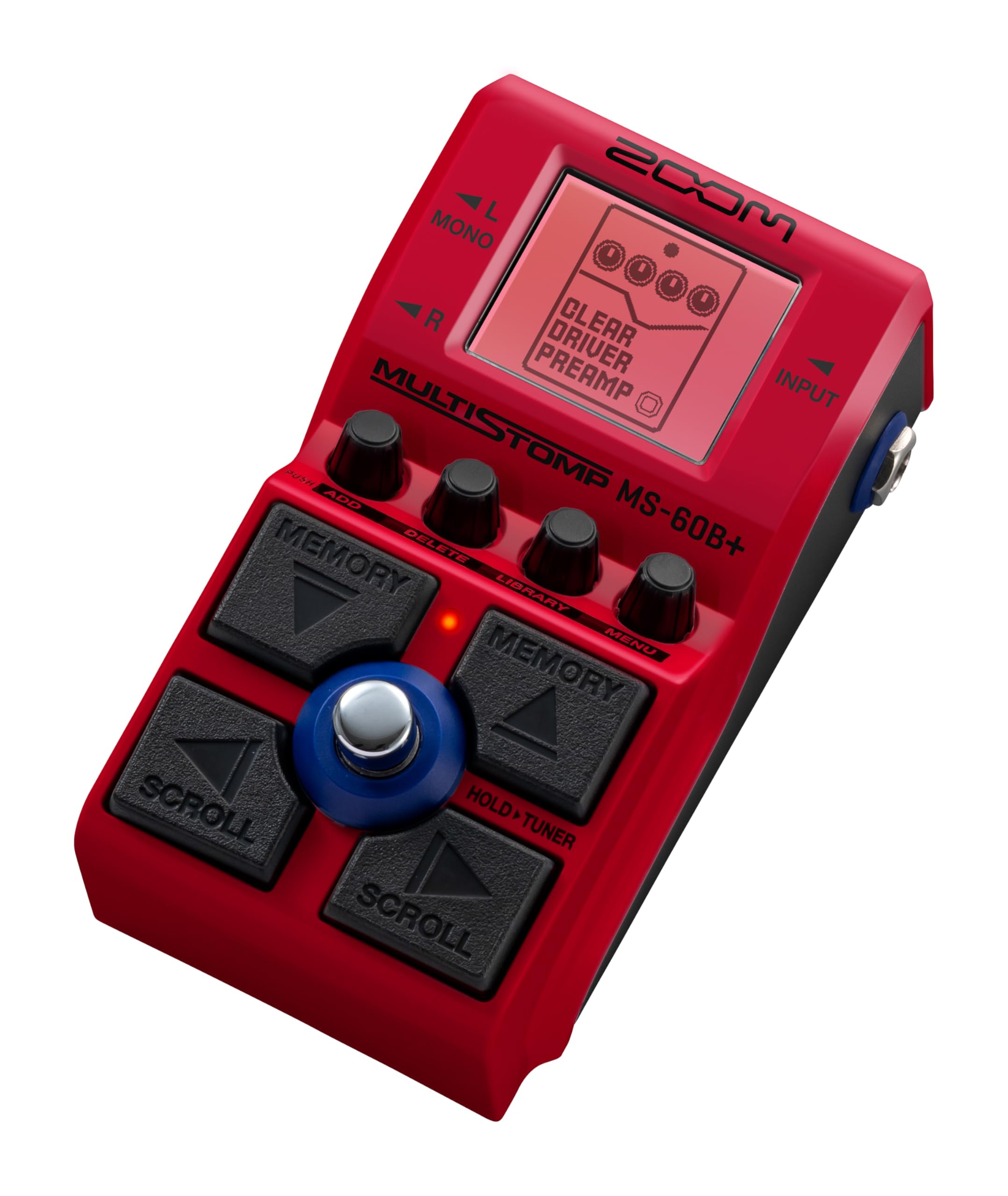 Zoom MS-60B+ MultiStomp Bass Effects Pedal with 95+ Effects, Amp Models & Preamps, Stereo Output, Built-In Tuner, Effect Chaining, Battery Powered - Image 6