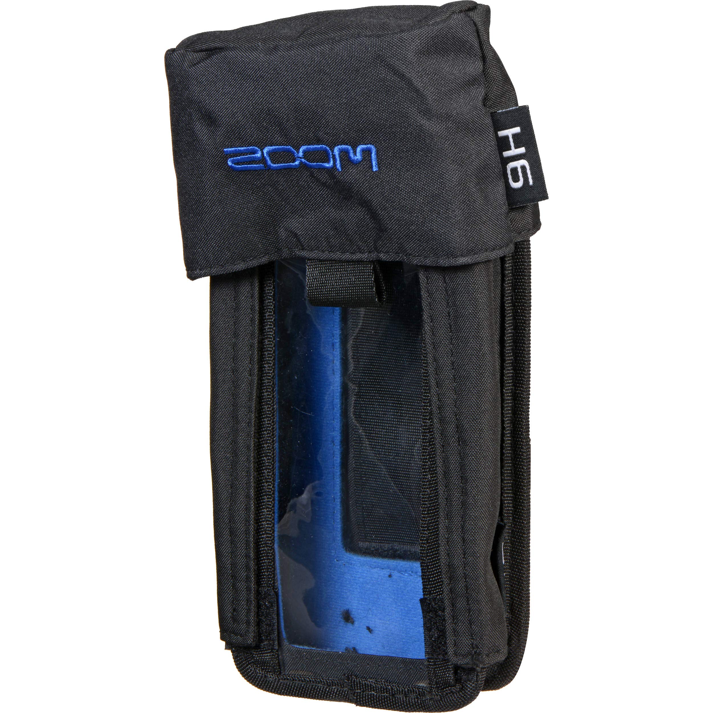 Zoom PCH-6 Protective Case for H6 Portable Recorder, Water Resistant, Dust Resistant, Velcro Belt Loop, Boom Pole Sleeve, Key Ring for Additional Mounting Options - Image 3