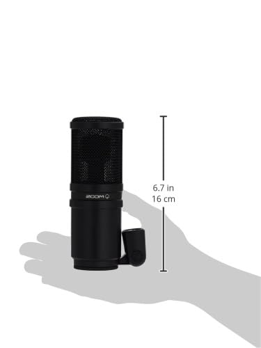 Zoom ZDM-1 Dynamic Microphone for Podcasts, Voice-Overs, Vocals, and More, High SPL Capability, Sturdy Metal Body, and Large Diaphragm - Image 3