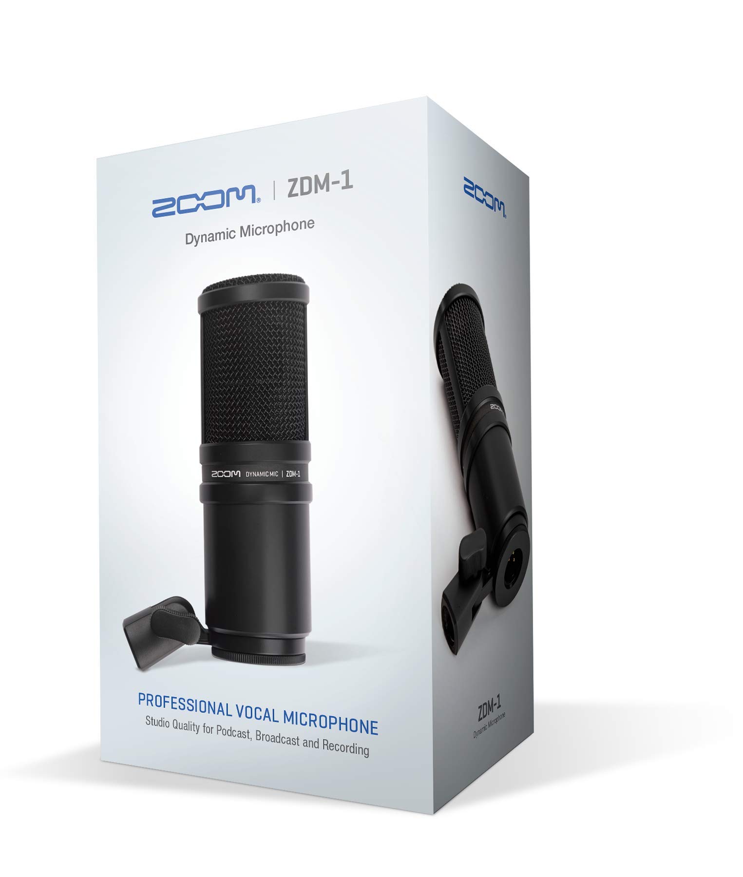 Zoom ZDM-1 Dynamic Microphone for Podcasts, Voice-Overs, Vocals, and More, High SPL Capability, Sturdy Metal Body, and Large Diaphragm - Image 5